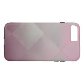 Klein, modern, metalen roze Case-Mate iPhone case (Achterkant (Horizontaal))