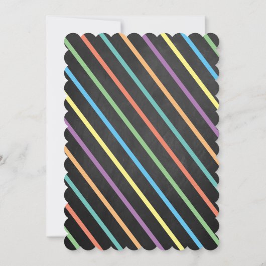 Klein Monster Chalkboard Elke dag Kaart (Achterkant)