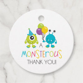 Klein monster dank u Label