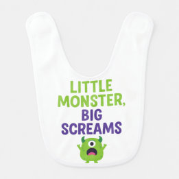 Klein Monster, Harde Kreten Baby Slabbetje