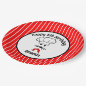  klein muisbakkersfeestje papieren bordje (Gekanteld)