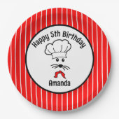  klein muisbakkersfeestje papieren bordje (Voorkant)