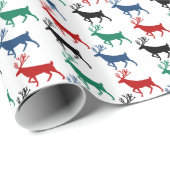 Klein, multi-kleurenwand, wit cadeaupapier (Rol Hoek)