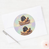 Klein Nest, Grote Rust Sticker (Envelop)