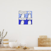 Klein niervet poster (Keuken)