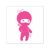 Klein Ninja Meisje Zelfinktende Stempel (Design)
