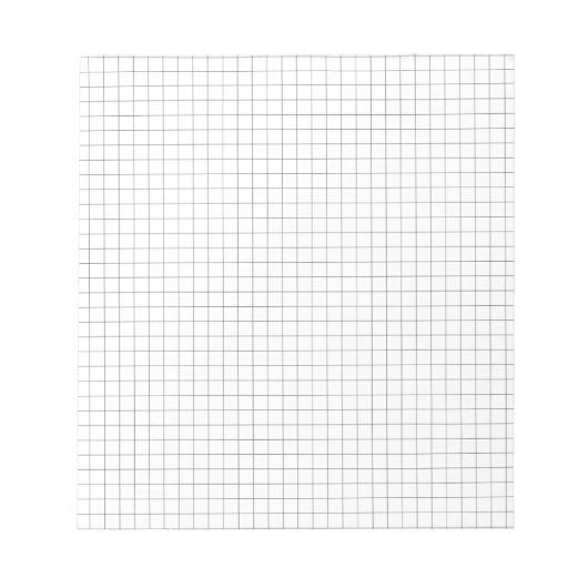 Klein Notitieblok Met Grafiekpapier (Voorkant)