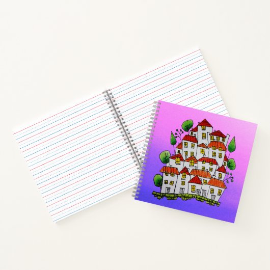 Klein Notitieboek (Doodle - handgetekend) (Binnen)