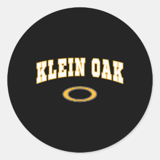 Klein Oak High School Panthers C2 Ronde Sticker