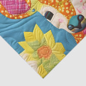 Klein ontwerp, zoals een klein deer quilt tissuepapier (Detail)