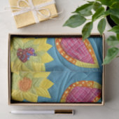 Klein ontwerp, zoals een klein deer quilt tissuepapier (Geschenk)