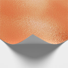 Klein Oranje glazen ijsgloed Cadeaupapier
