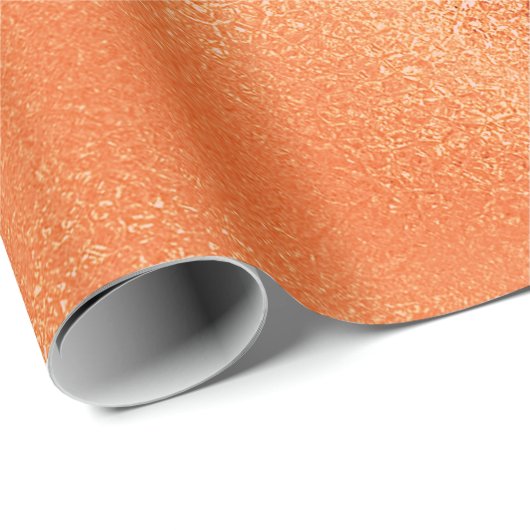 Klein Oranje glazen ijsgloed Cadeaupapier (Rol Hoek)