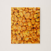 Klein Oranje oogstpompoenen Legpuzzel (Verticaal)