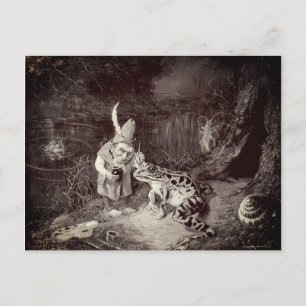 Klein oud Man van de Bossen Briefkaart