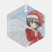Klein Paniekje Glas Ornament (Voorkant)