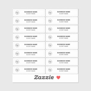 Klein parfummonster Etiketten 0,5 x 1,8 Sticker