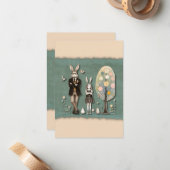 Klein Pasen Notitiekaartje (Voorkant / Achterkant in situ)