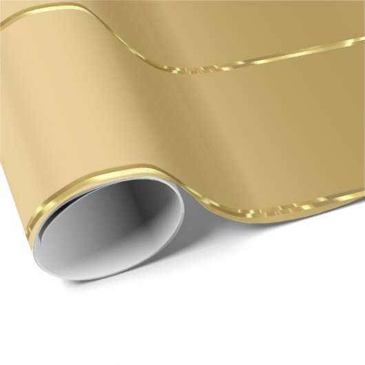 Klein patroon met goudstrepen cadeaupapier (Rol Hoek)