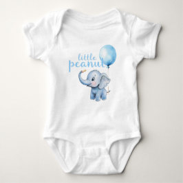 Klein Pinda Blauw Olifant Baby Body – Mooie S Romper