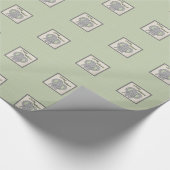 Klein pindakaas-papier cadeaupapier (Hoek)