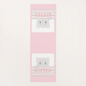 Klein poesje yogamat (Achterkant)