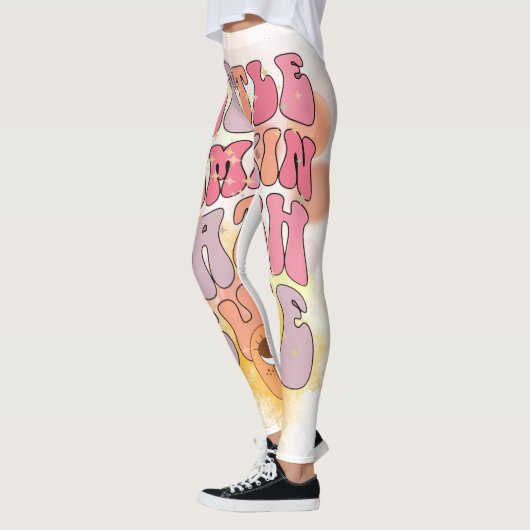 Klein pompoenlapje schatje leggings (Links)