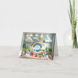 Klein Pony en Eenhoorns Kaart