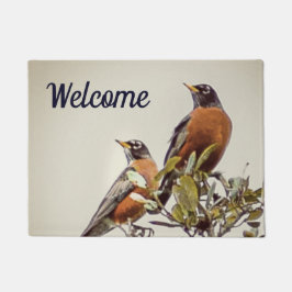 Klein portier van Robins Deurmat