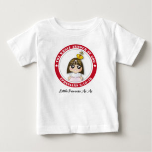 Klein prinsesje Ai Ai baby fijne jersey T-shirt