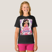 Klein prinsesje schattig kinder T-shirt . (Voorkant volledig)