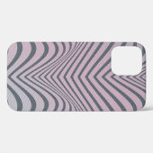Klein psychedelische achtergrond. Zebra beschermst Case-Mate iPhone Case (Achterkant (horizontaal))
