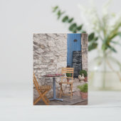 Klein restaurant briefkaart (Staand voorkant)