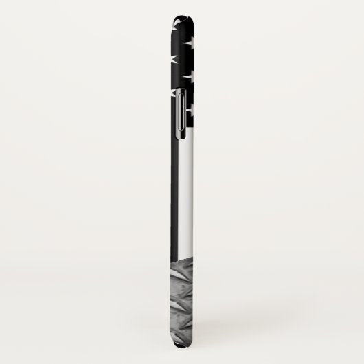 Klein-rode lijn Case-Mate iPhone case (Achterkant / rechts)