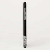 Klein-rode lijn Case-Mate iPhone case (Achterkant/links)