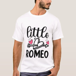 Klein Romeo Valentijn Schattige Jongen Grafische T T-shirt