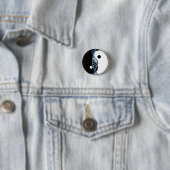 Klein rond "maak BPD Stigma-vrij!" Logo Pin Ronde Button 3,2 Cm (In situ)