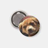 Klein, rond Sassy Leeloo! Magneet (Voorkant / Achterkant)