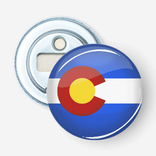 Klein rondje in Colorado Button Flesopener