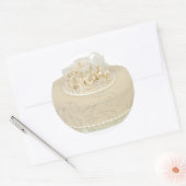 Klein rondtrekke ronde sticker (Envelop)