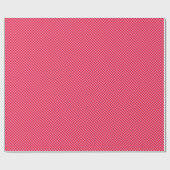 Klein rood en roze geruit cadeaupapier (Vlak)