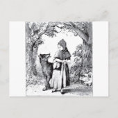 klein-rood-rijdend-afbeelding-3 briefkaart (Voorkant)