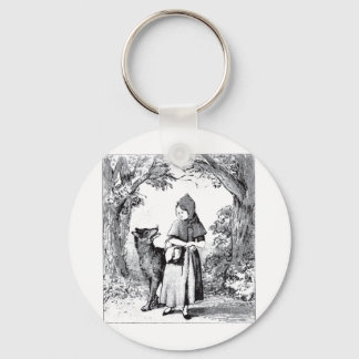klein-rood-rijdend-afbeelding-3 sleutelhanger