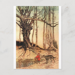 klein-rood-rijdend-afbeelding-6 briefkaart