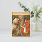 klein-rood-rijdend-afbeelding-9 briefkaart (Staand voorkant)