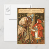 klein-rood-rijdend-afbeelding-9 briefkaart (Voorkant / Achterkant)