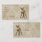 klein Roos Visitekaartje (Voorkant / Achterkant)