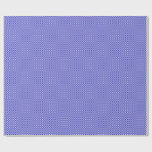 Klein Royal Blue- en White Checks — Verpakkingspap Cadeaupapier (Vlak)