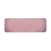 Klein Roze Apothecary Label (Voorkant)