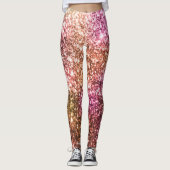 Klein roze leggings (Voorkant)